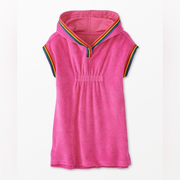 Hanna Andersson Other - Hanna Andersson Blue Loop Terry Hoodie Coverup size 3T